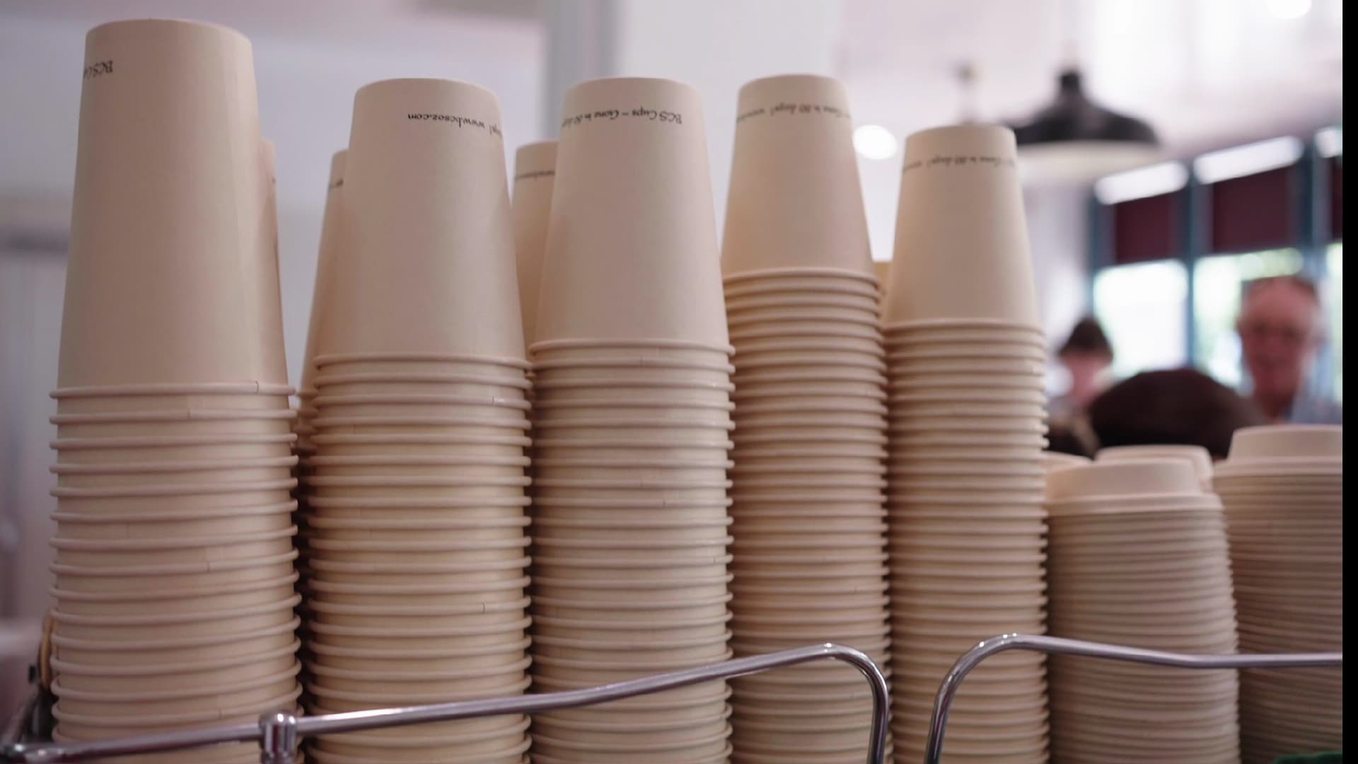 Plant based, biodegradable & compostable coffee cups, lids & straws